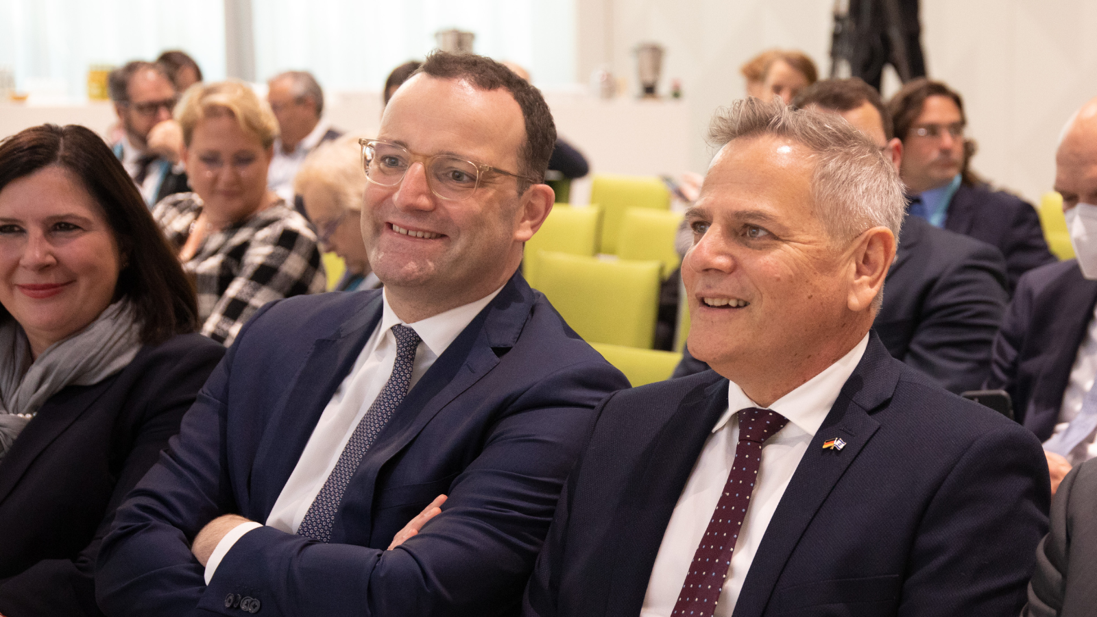 Minister Horowitz and Minister Spahn and Prof. Dr. Claudia Schmidtke