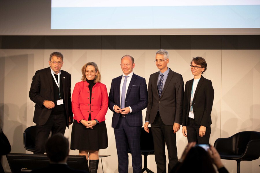 GIHF-AI Kickoff mit Sharon Alroy-Preis, Stephanie Kaiser, Carsten Ovens, Heyo Kroemer und Ron Milo GIHF-Ai Kickoff